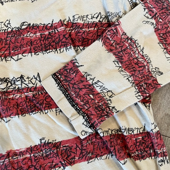 Emerica hooded longsleeve tshirt all over graphic print - Picture 4 of 7